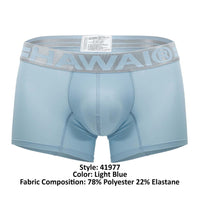 HAWAI 41977 Microfiber Boxer Briefs Color Light Blue