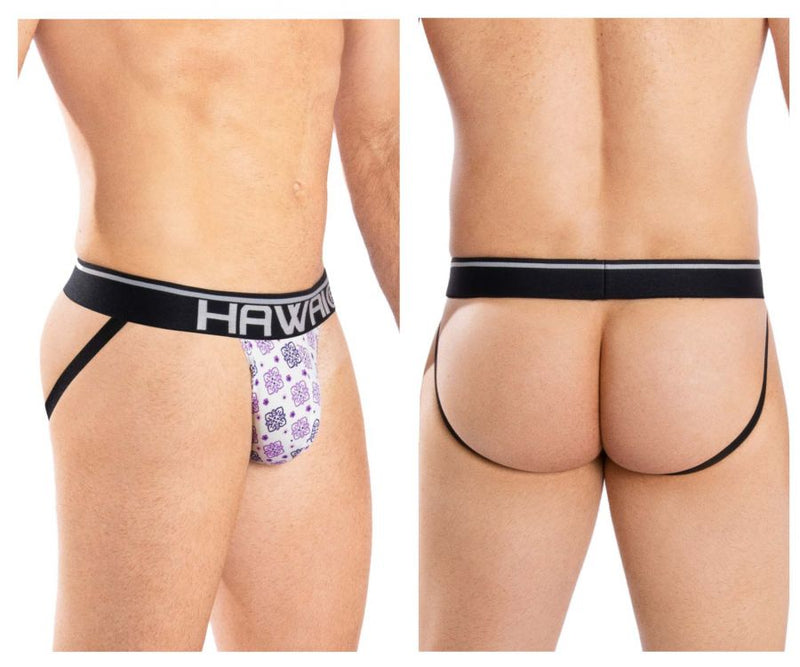 HAWAI 42052 Arabesque Athletic Jockstrap Color Purple