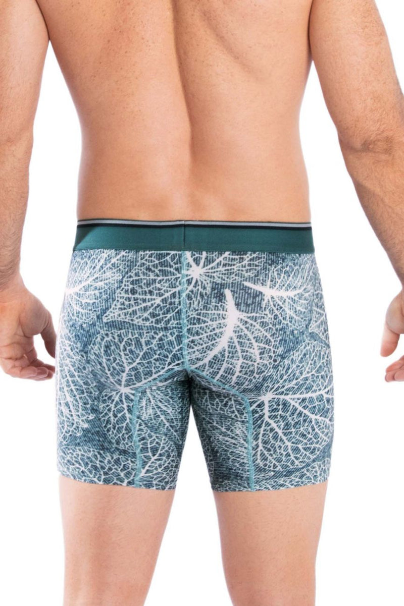 HAWAI 42104 Printed Boxer Briefs Color Green