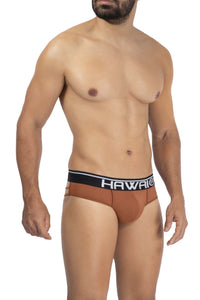 HAWAI 42154 Solid Microfiber Thongs Color Amber