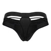 HAWAI 42154 Solid Microfiber Thongs Color Black