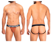 Hawai 42166 Couleur de jockstrap en microfibre solide ambre