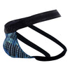 Hawai 42168 Couleur de jockstrap en microfibre imprimé Couleur Royal Bleu