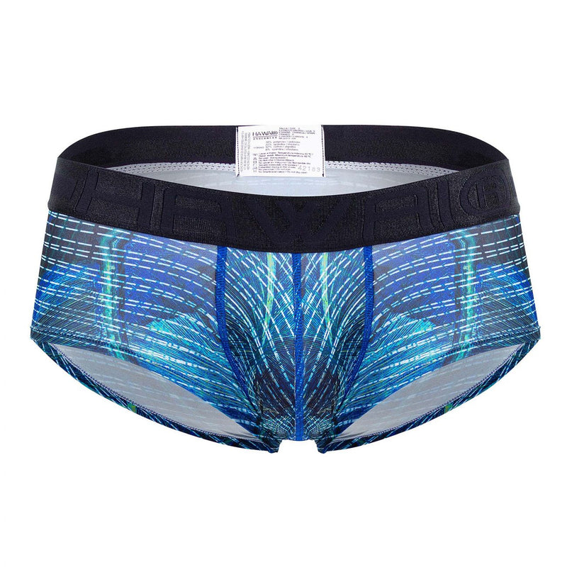 Hawai 42183 Microfibre imprimé Briefs Couleurs Royal Bleu