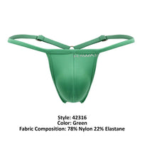 Hawai 42316 Microfibre G-String Color Green