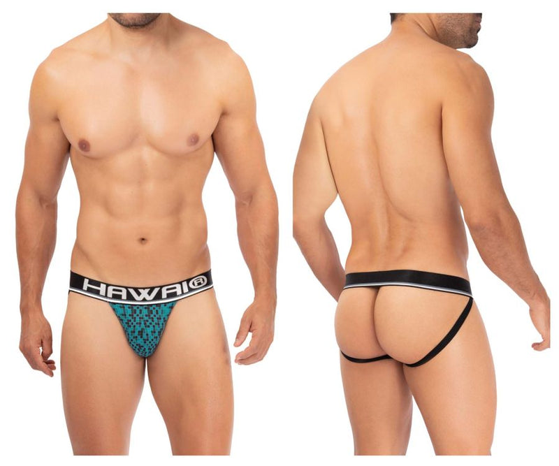 HAWAI 42320 Microfibra Jockstrap Color verde