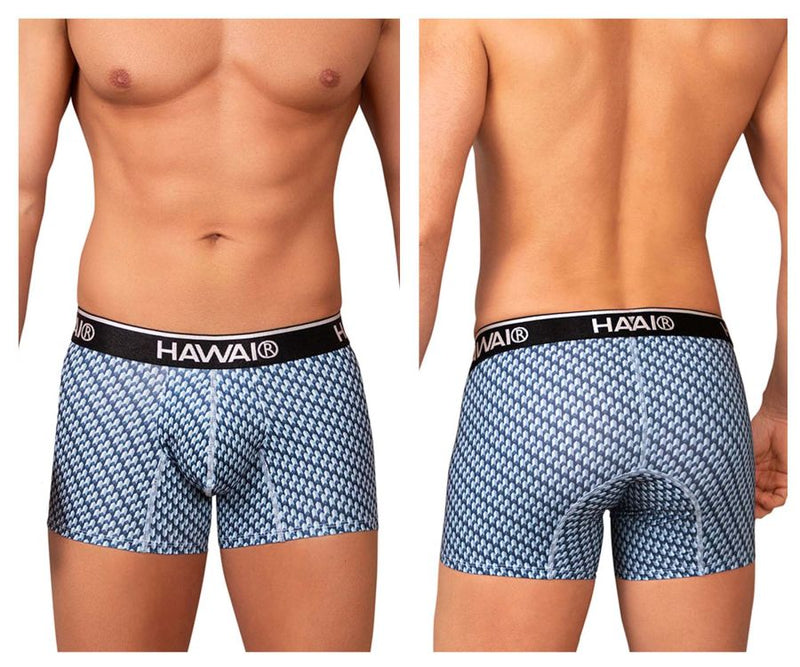 Hawai 42420 Trunks impresos color azul