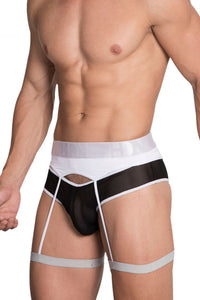 Hidden 953 Garterbelt Briefs Color Blanco