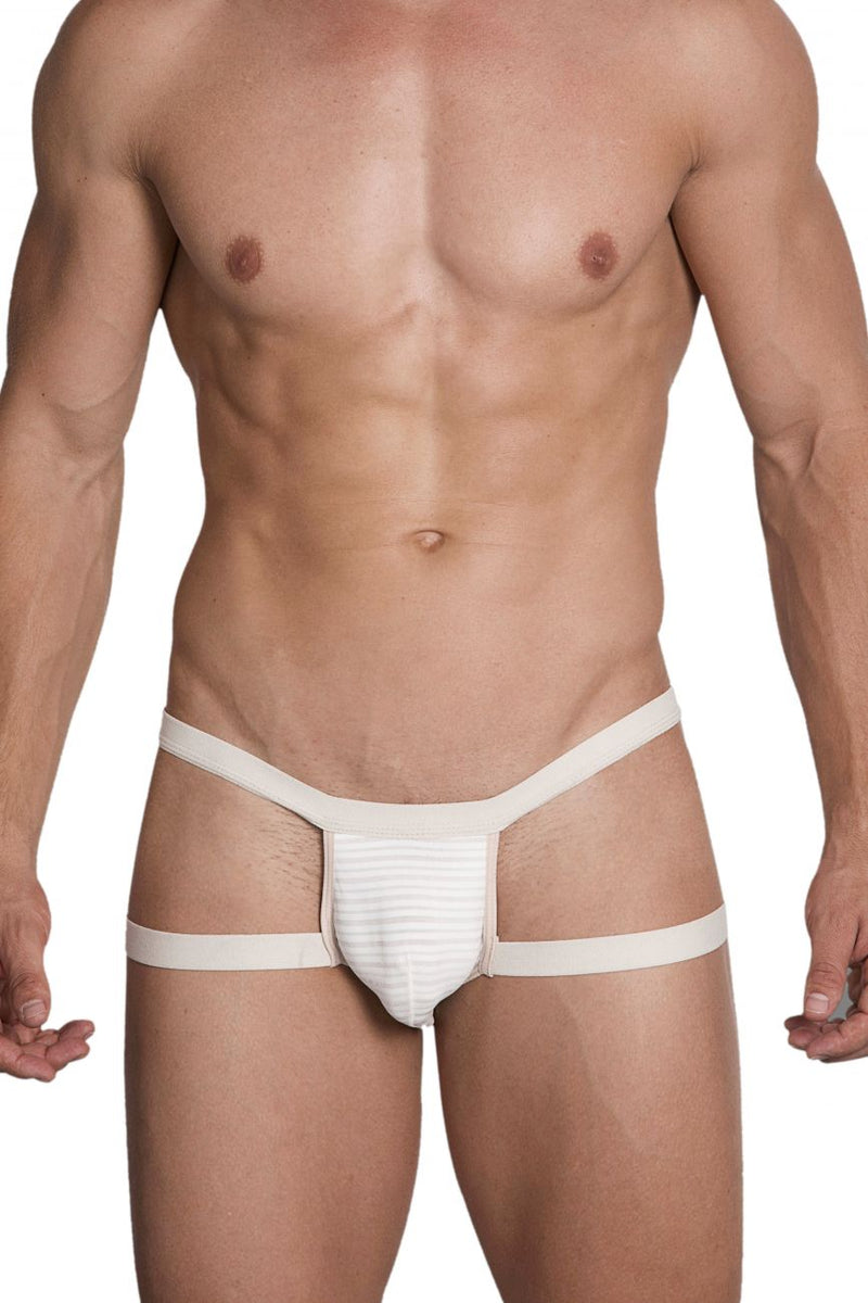 Hidden 958 Briefs del lado abierto color beige