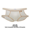 Hidden 958 Briefs del lado abierto color beige