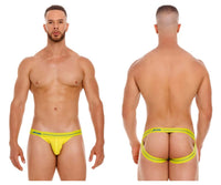 Jor 2054 Couleur de jockstrap quotidienne jaune