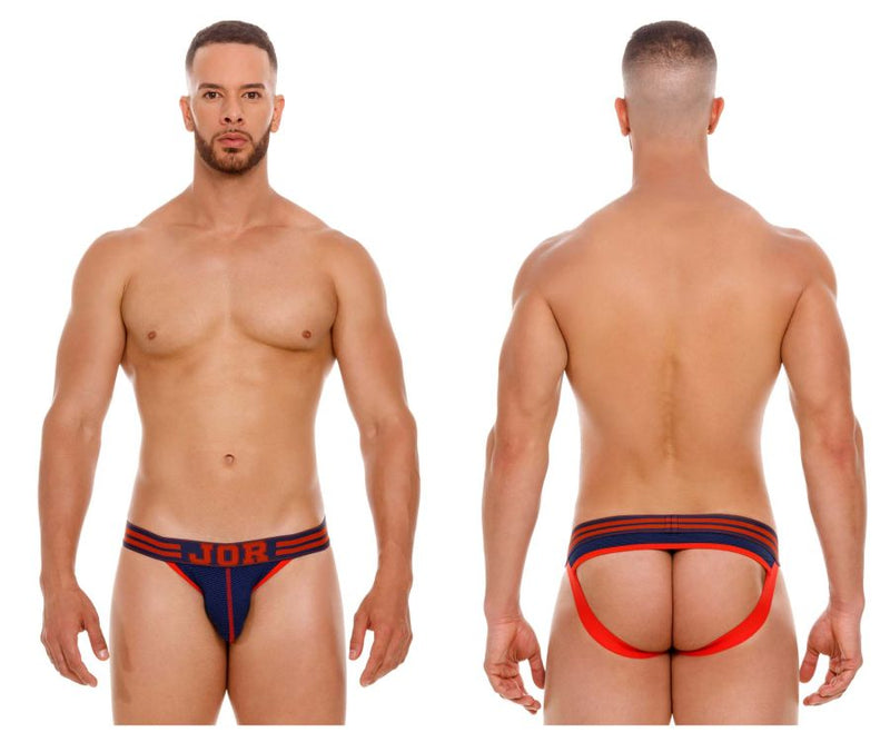 Jor 2059 College Jockstrap Color bleu