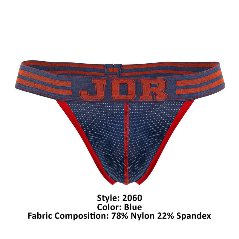 Jor 2060 College Thongs Color bleu