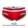 Jor 2062 Sailor Briefs Color Red