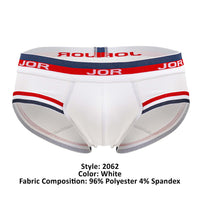 Jor 2062 Sailor Briefs Color blanc