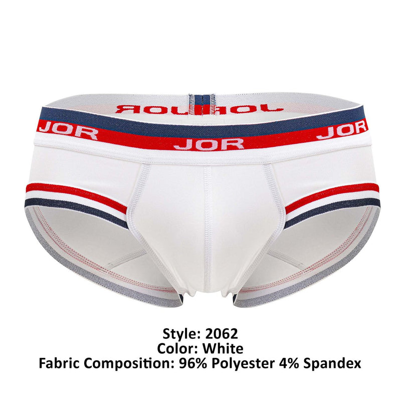 Jor 2062 Sailor Briefs Color blanc