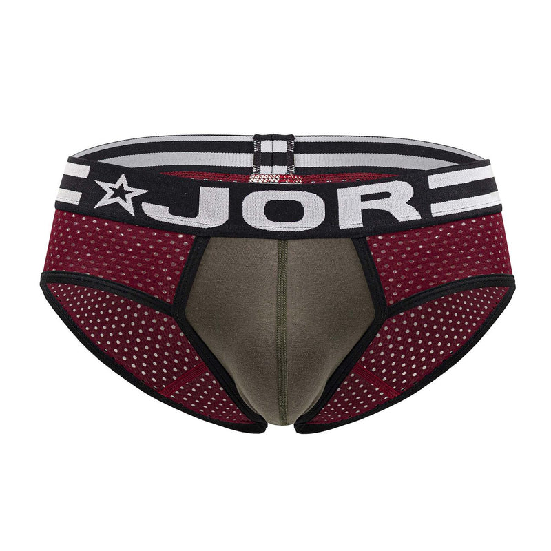 Jor 2077 Briefs del ejército Vino en color