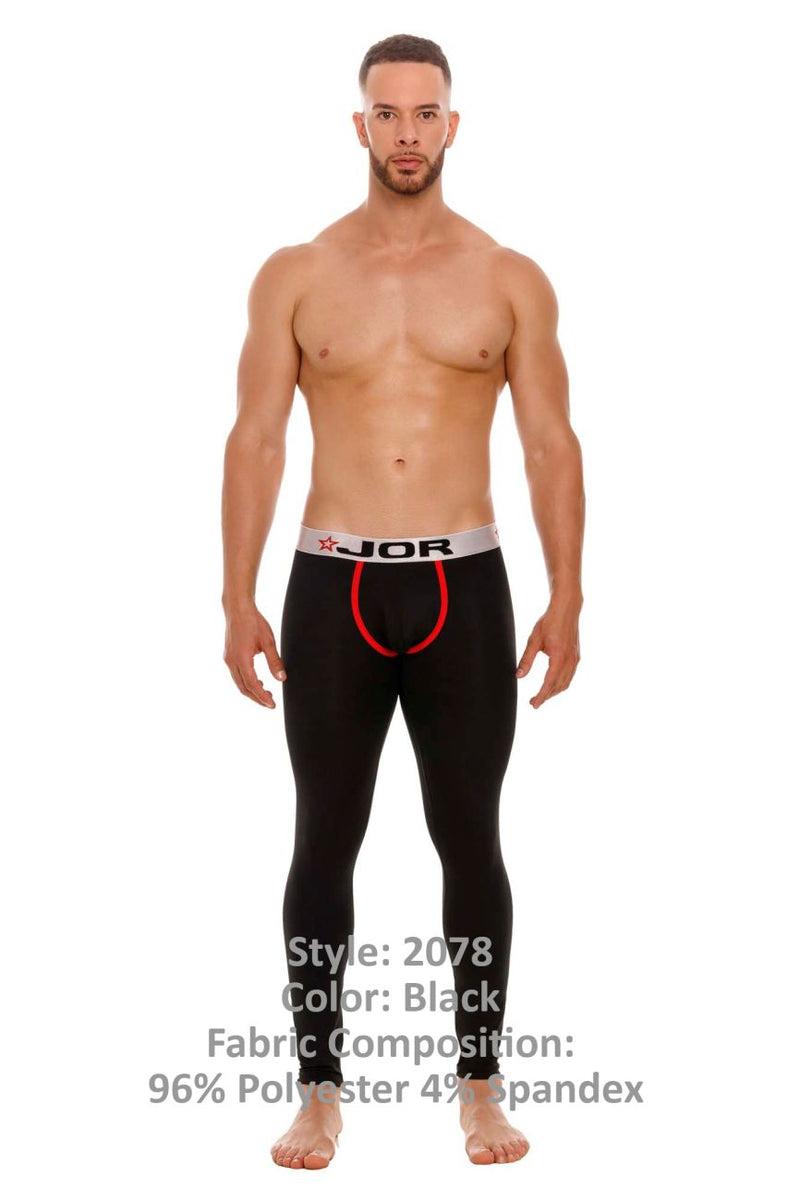 JOR 2078 Winter Long Johns Color Black