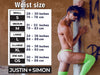 JUSTIN+SIMON XSJ02 Classic G-String Bulge Color Wine