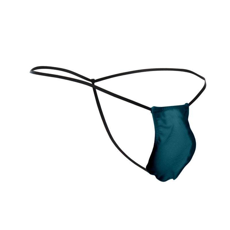 JUSTIN+SIMON XSJ02 Classic G-String Bulge Color Opal Green