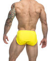 JUSTIN+SIMON XSJ09 Running Shorts Color Yellow