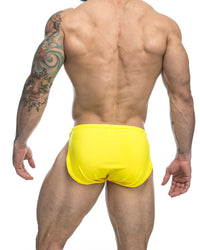 JUSTIN+SIMON XSJ09 Running Shorts Color Yellow