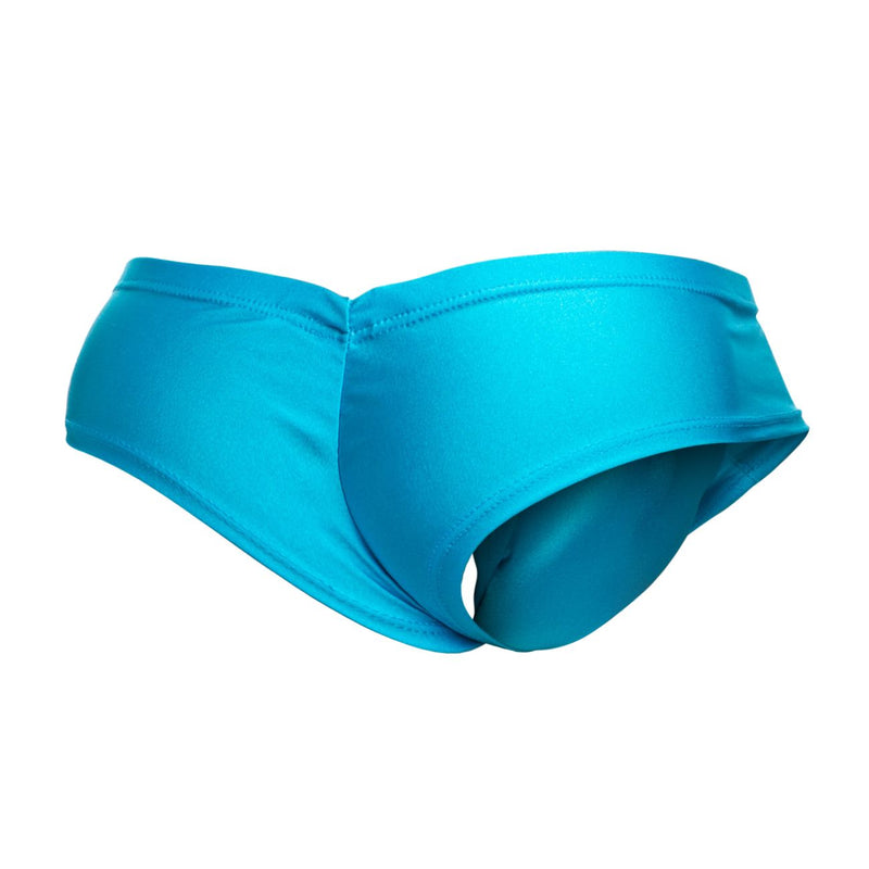 JUSTIN+SIMON XSJ22 Cheek Briefs Color Turquoise