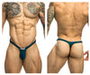 JUSTIN+SIMON XSJBU02 Bulge Thongs Color Opal Green