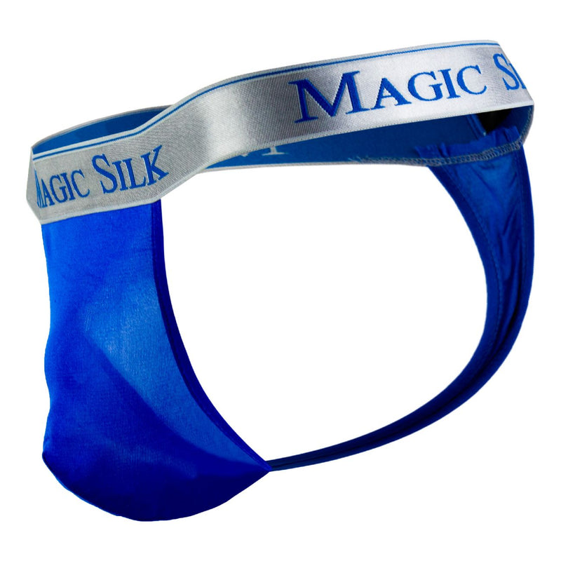 Magic Silk 4586 Silk Knit Micro Thong Color Cobalt