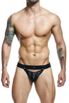 MaleBasics DMBL04 DNGEON Peakaboo Jockstrap Color Black