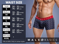 MaleBasics MBL107 MOB Classic Fetish Jock 3 بوصات حزام رياضي اللون أبيض