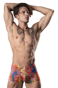 Male Power 131-293 Your Lace Or Mine Pouch Short Color Multi