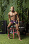 Male Power 145-278 Galactic Mini Short Color Printed