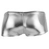 Male Power 153070 Heavy Metal Mini Short Boxer Briefs Color Silver