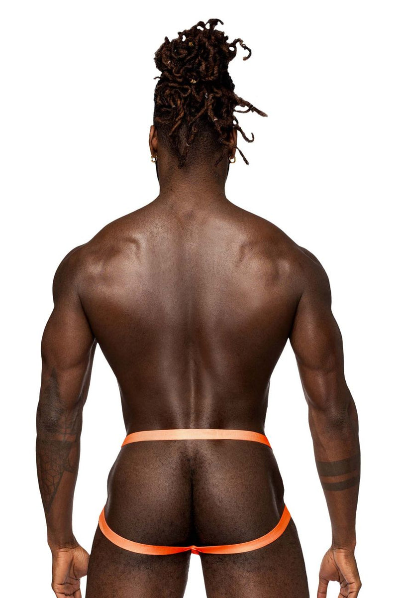 Male Power 387-284 Rude Awakening Ring Jock Color Neon Orange