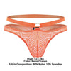 Male Power 415-284 Rude Awakening Strap Thong Color Neon Orange