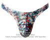 Male Power 431-293 Your Lace Or Mine Bong Thong Color Red-White-Blue