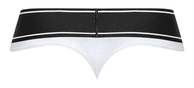 Male Power 442-275 Modal Rib Bong Thong Color White