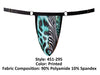 Male Power 451-295 Go Wild Adjustable G-String Color Printed