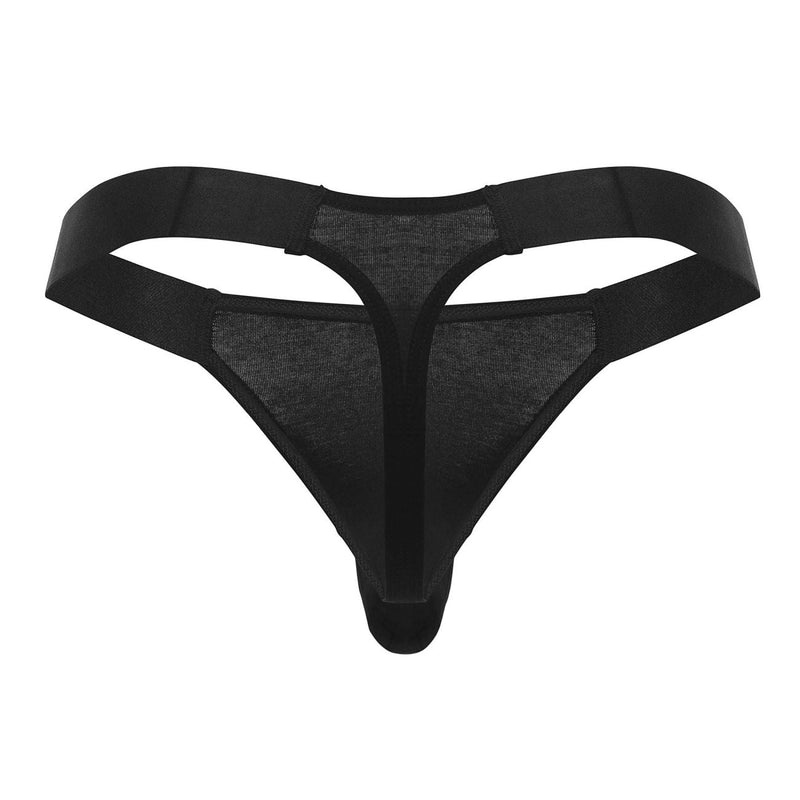 Male Power 462-281 Easy Breezy Thong Sleeve Color Black