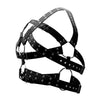 Male Power 591-266 Leather Gemini Harness Color Black