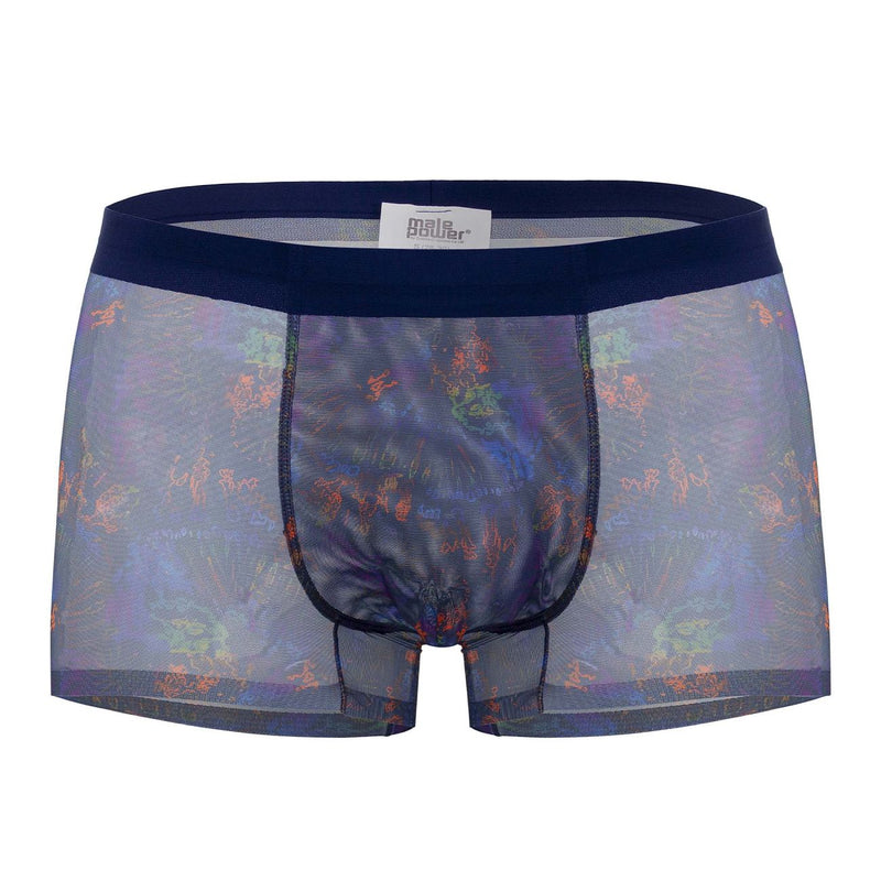 Male Power SMS-011 Sheer Prints Seamless Short Color Splatter