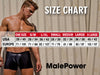 Male Power 461-290 Marble Mesh Mini Thong Color Black