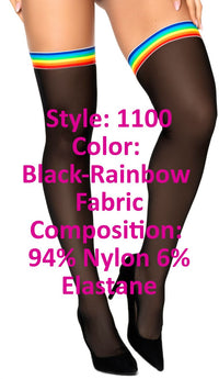 Mapale 1100 Mesh Mush Sighs Color Black-Rainbow