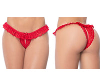 Mapale 119 en dentelle PEEK-A-BOO COULEUR ROUGE