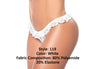 Mapale 119 en dentelle PEEK-A-BOO COULEUR COULEUR BLANC