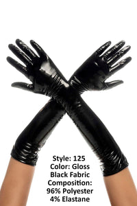 MAPALE 125 Cruella Guantes de alto color Gloss Black