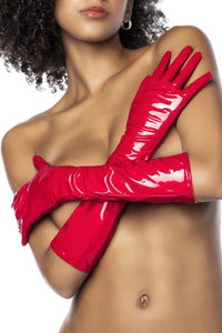 Mapale 125 gants couleur brillant rouge