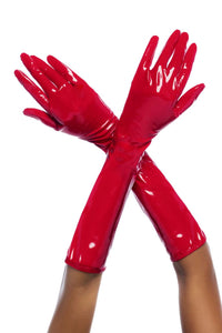 Mapale 125 gants couleur brillant rouge