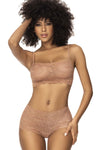 Mapale 206 Panty et haut en dentelle Set Color Taupe